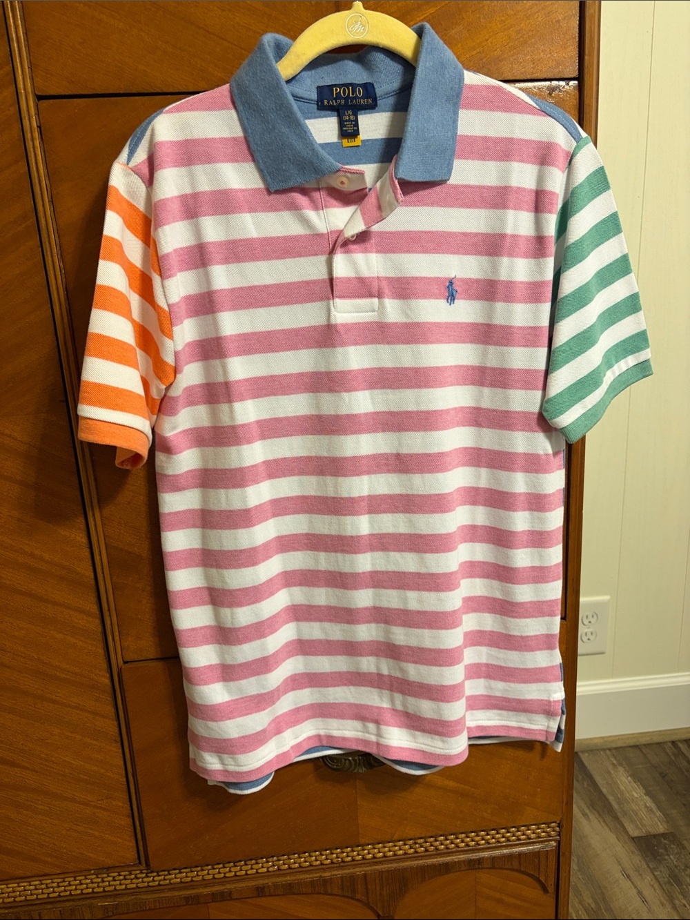 POLO Ralph Lauren Button Down pullover 
Size Boys Large 14/16